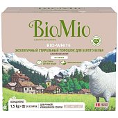 Стиральный порошок для  белого белья BioMio BIO-WHITE, 1500 гр